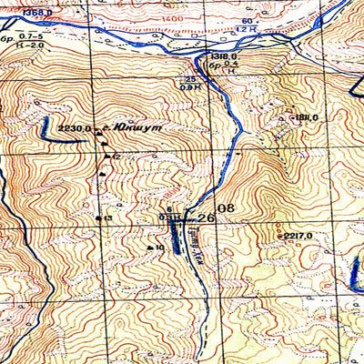 Avenza Systems Inc. Soviet Genshtab - m46-037 - Russia digital map