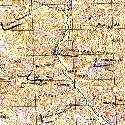 Avenza Systems Inc. Soviet Genshtab - m46-038 - Russia digital map