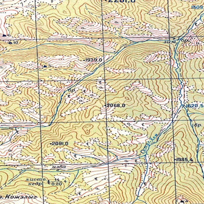 Avenza Systems Inc. Soviet Genshtab - m46-039 - Russia digital map