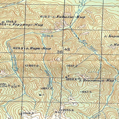 Avenza Systems Inc. Soviet Genshtab - m46-047 - Russia digital map