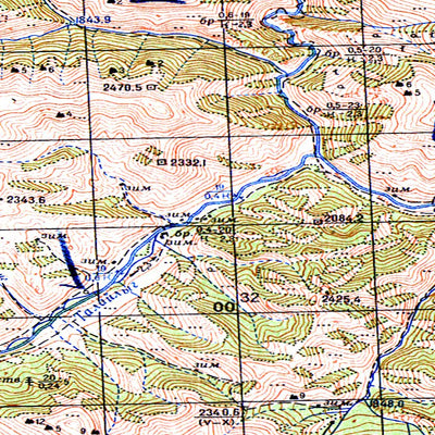 Avenza Systems Inc. Soviet Genshtab - m46-050 - Russia digital map