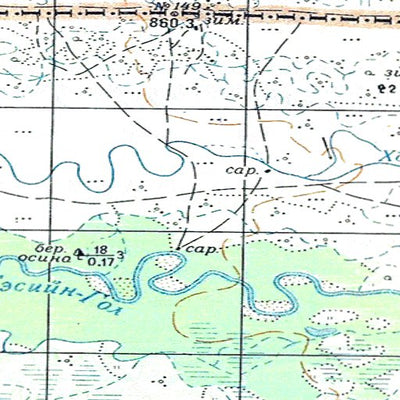Avenza Systems Inc. Soviet Genshtab - m46-057 - Russia digital map