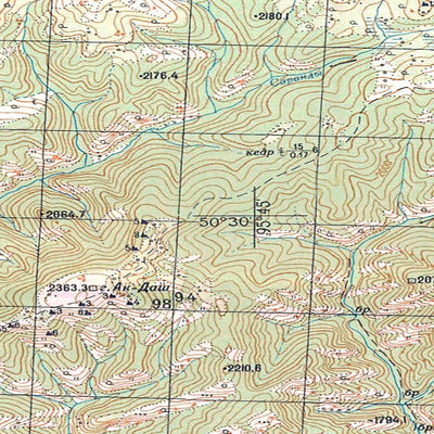 Avenza Systems Inc. Soviet Genshtab - m46-060 - Russia digital map