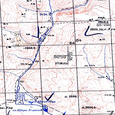 Avenza Systems Inc. Soviet Genshtab - m46-061 - Russia digital map