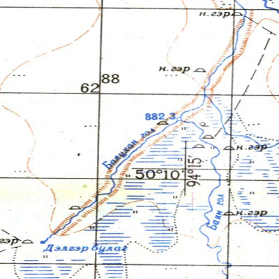 Avenza Systems Inc. Soviet Genshtab - m46-069--(1970) - Russia digital map