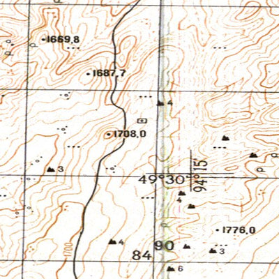 Avenza Systems Inc. Soviet Genshtab - m46-093 - Mongolia digital map