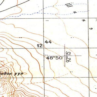 Avenza Systems Inc. Soviet Genshtab - m46-113 - Mongolia digital map
