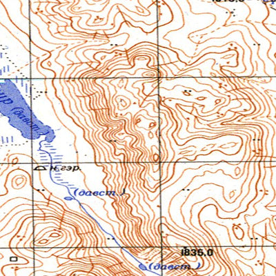 Avenza Systems Inc. Soviet Genshtab - m46-113 - Mongolia digital map