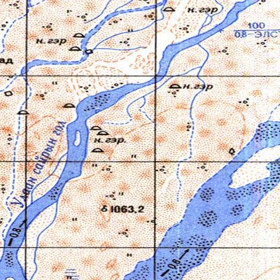 Avenza Systems Inc. Soviet Genshtab - m46-115 - Mongolia digital map