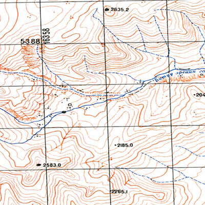 Avenza Systems Inc. Soviet Genshtab - m46-123 - Mongolia digital map