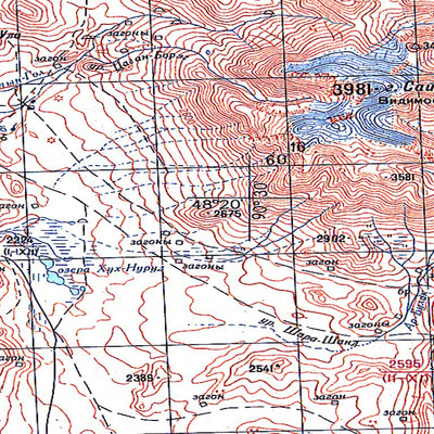 Avenza Systems Inc. Soviet Genshtab - m46-31 - Mongolia digital map
