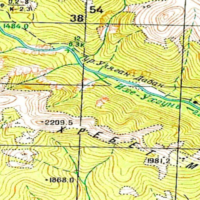 Avenza Systems Inc. Soviet Genshtab - m47-011 - Russia digital map