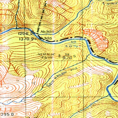 Avenza Systems Inc. Soviet Genshtab - m47-017 - Russia digital map