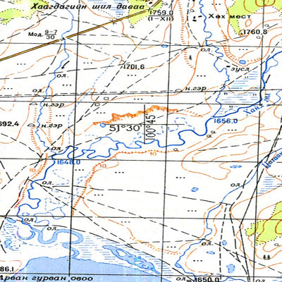 Avenza Systems Inc. Soviet Genshtab - m47-022 - Russia digital map
