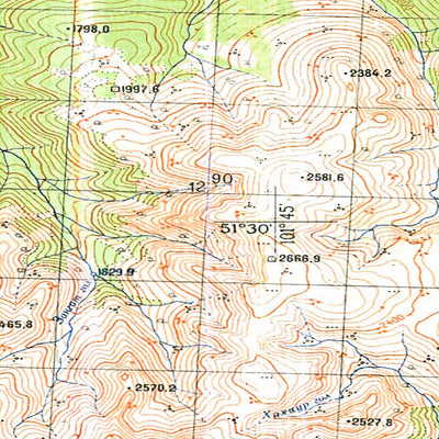 Avenza Systems Inc. Soviet Genshtab - m47-024--(1971) - Russia digital map