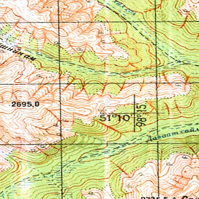 Avenza Systems Inc. Soviet Genshtab - m47-029 - Russia digital map