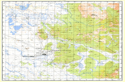 Avenza Systems Inc. Soviet Genshtab - m47-032 - Mongolia digital map
