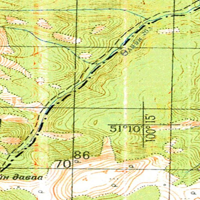 Avenza Systems Inc. Soviet Genshtab - m47-033 - Mongolia digital map