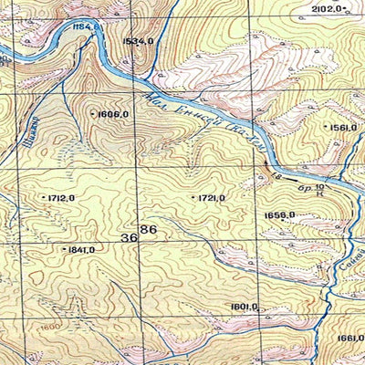 Avenza Systems Inc. Soviet Genshtab - m47-039 - Russia digital map