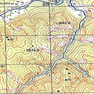 Avenza Systems Inc. Soviet Genshtab - m47-052--(1960) - Russia digital map