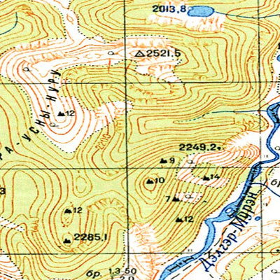 Avenza Systems Inc. Soviet Genshtab - m47-053--(1970) - Russia digital map