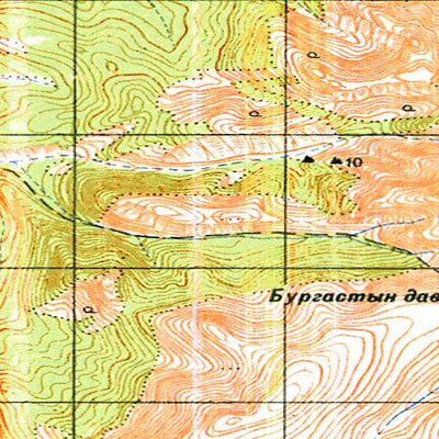 Avenza Systems Inc. Soviet Genshtab - m47-055 - Mongolia digital map