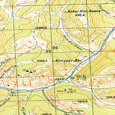 Avenza Systems Inc. Soviet Genshtab - m47-061 - Russia digital map