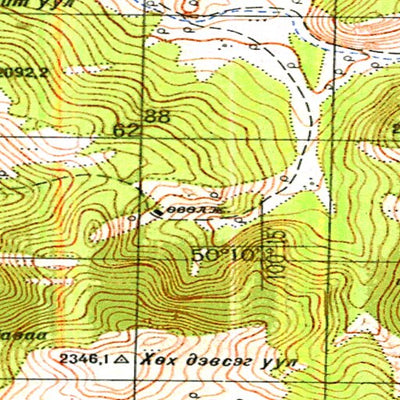 Avenza Systems Inc. Soviet Genshtab - m47-069 - Mongolia digital map