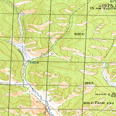 Avenza Systems Inc. Soviet Genshtab - m47-071 - Mongolia digital map