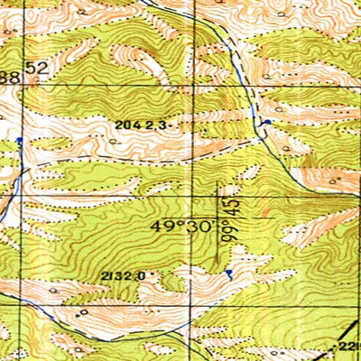 Avenza Systems Inc. Soviet Genshtab - m47-092 - Mongolia digital map