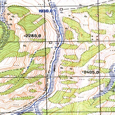 Avenza Systems Inc. Soviet Genshtab - m47-100 - Mongolia digital map
