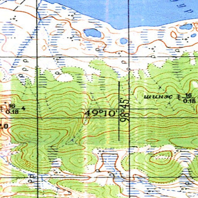 Avenza Systems Inc. Soviet Genshtab - m47-102 - Mongolia digital map