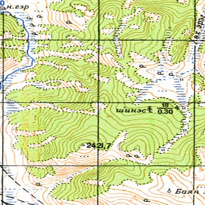 Avenza Systems Inc. Soviet Genshtab - m47-103 - Mongolia digital map
