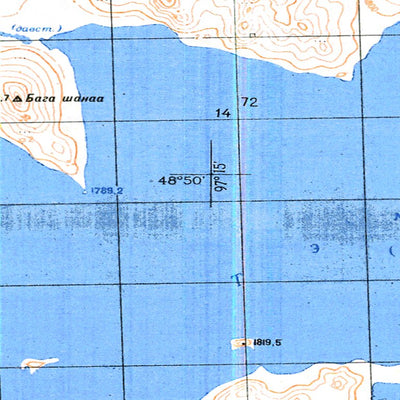 Avenza Systems Inc. Soviet Genshtab - m47-111 - Mongolia digital map