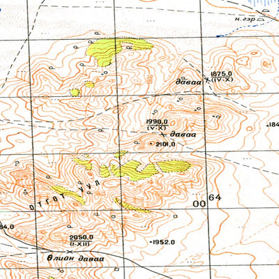 Avenza Systems Inc. Soviet Genshtab - m47-111 - Mongolia digital map