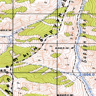 Avenza Systems Inc. Soviet Genshtab - m47-115 - Mongolia digital map