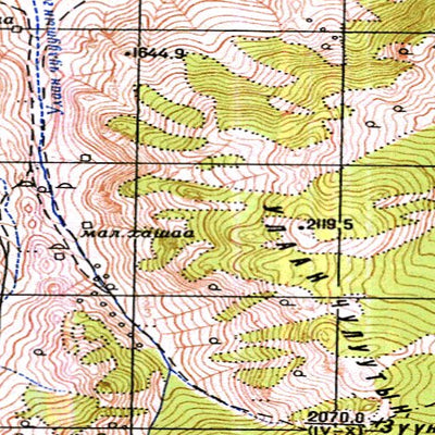 Avenza Systems Inc. Soviet Genshtab - m47-117 - Mongolia digital map