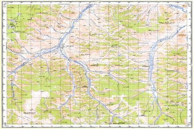 Avenza Systems Inc. Soviet Genshtab - m47-126 - Mongolia digital map