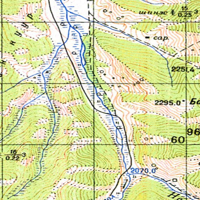 Avenza Systems Inc. Soviet Genshtab - m47-126 - Mongolia digital map
