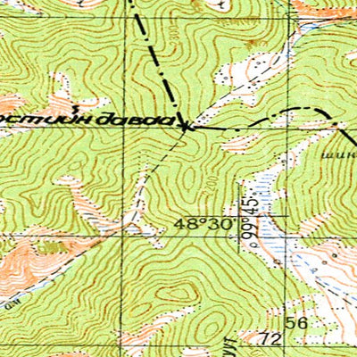 Avenza Systems Inc. Soviet Genshtab - m47-128 - Mongolia digital map