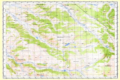 Avenza Systems Inc. Soviet Genshtab - m47-136 - Mongolia digital map