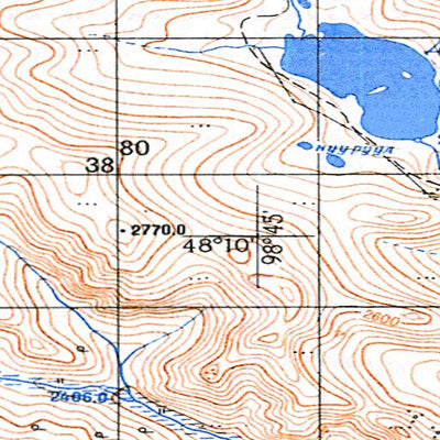 Avenza Systems Inc. Soviet Genshtab - m47-138 - Mongolia digital map