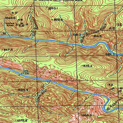 Avenza Systems Inc. Soviet Genshtab - m48-003 - Russia digital map