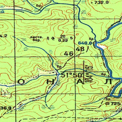 Avenza Systems Inc. Soviet Genshtab - m48-005 - Russia digital map
