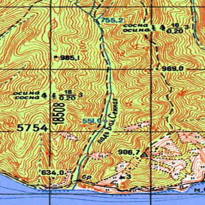 Avenza Systems Inc. Soviet Genshtab - m48-007 - Russia digital map