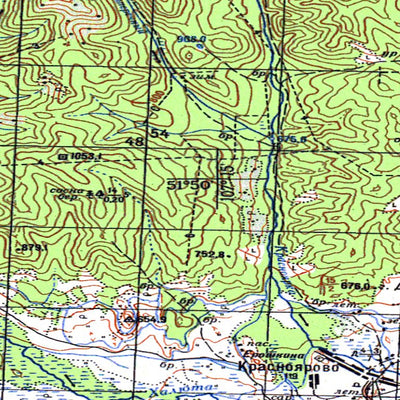Avenza Systems Inc. Soviet Genshtab - m48-011 - Russia digital map