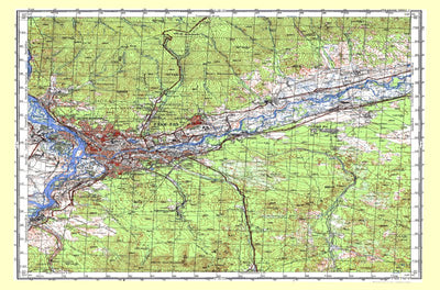 Avenza Systems Inc. Soviet Genshtab - m48-012 - Russia digital map
