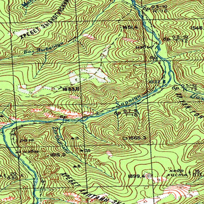 Avenza Systems Inc. Soviet Genshtab - m48-013 - Russia digital map