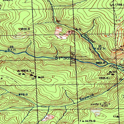 Avenza Systems Inc. Soviet Genshtab - m48-014 - Russia digital map