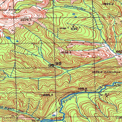 Avenza Systems Inc. Soviet Genshtab - m48-015 - Russia digital map